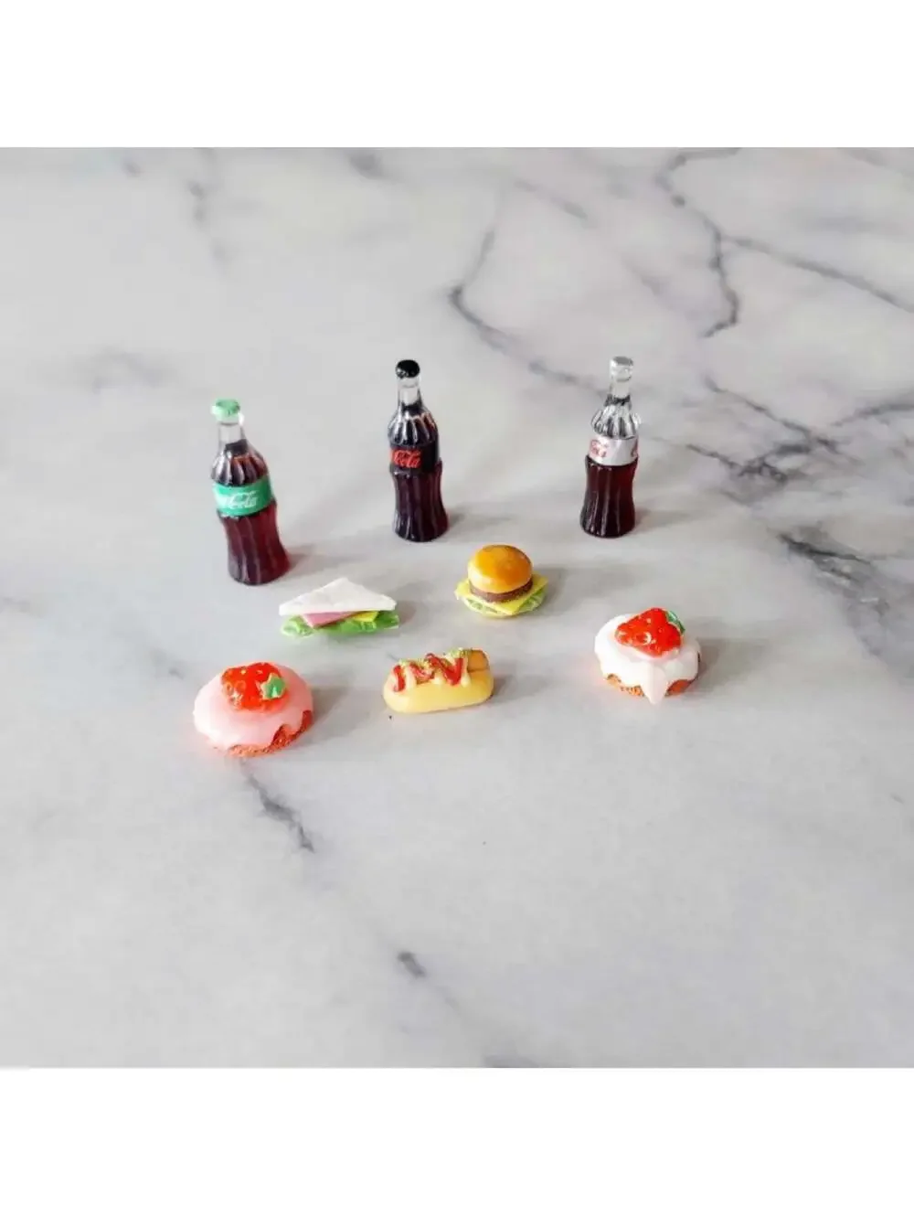 Soda Food & Sweets 8pc Miniature Lot